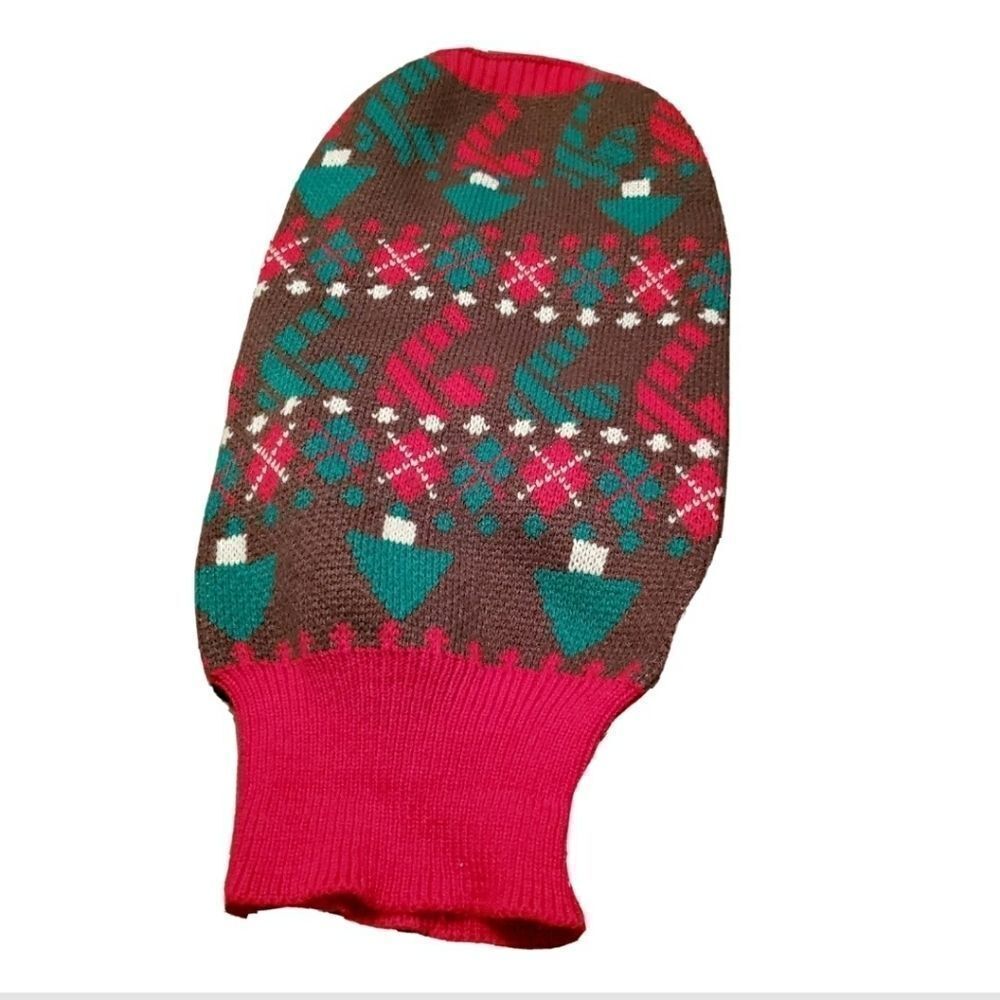 HDE Dog "Ugly" Christmas Sweater Size M